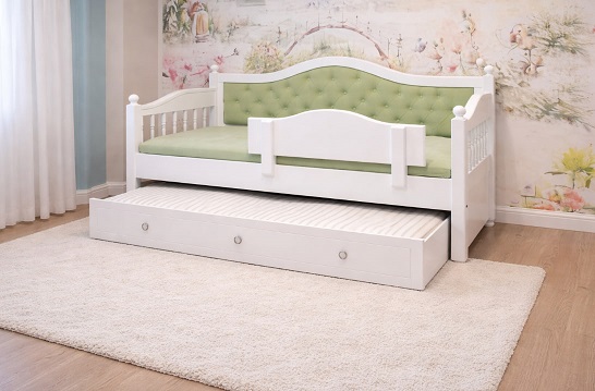 подростковая мягкая кровать 90х200