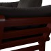Кресло махагон РС (микровельвет)