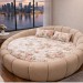 Круглая кровать Малена