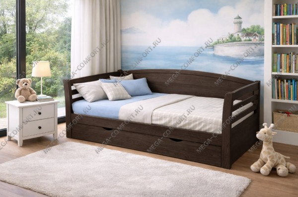 Кровать с  тремя спинками Баронесса