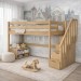 Кровать-чердак Асгард с лестницей-комодом