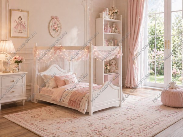 Кровать-домик «Рапунцель»